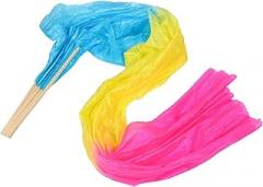 Milisten Boy Girl Dance Fan Flowing Chinese Prop for Belly Dancing and Tap Dance for Boy Girl Competitions and Classes
