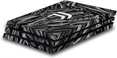 Head Case Designs Officially Licensed Juventus Football Club Abstract Brush Art Vinyl Sticker Gaming Skin Decal Cover Compatible With Sony PlayStation 4 PS4 Pro Console