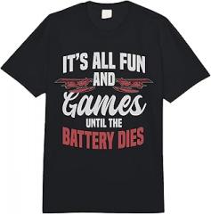 RC Airplane Operator Apparel RC Airplane Electronic Battery Operator Aerodynamic Comfort Colors Adult Heavyweight T-Shirt