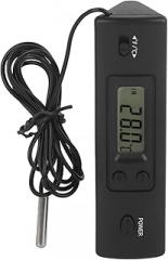 Electronic LCD Digital Temperature Meter Thermometer Probe Sensor Wired for Refrigerator