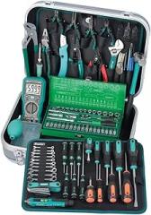 Pro'skit Taiwan Quality PK-2009 Professional Electrical and Mechanical Tool Set (220V) Electronic Repair Mechanical Engineer Air Conditioning Transportation Maintainance Repair Tool kit