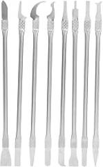 8pcs Metal Spudger Set, ‑2108A Electronics Opening Pry Tool Metal Opening Spudger Pry Tool Double Ended for Cell Phone, Tablet, MP3, Laptop