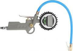 Electronic Tire Pressure Gauge with Large Handle Digital Vehicle Tire Pressure Reader Stainless Steel