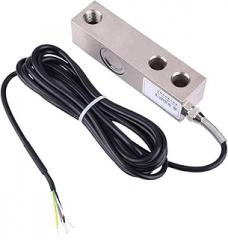 Weighing Sensor Kit, Alloy Steel 2000KG Range Professional Shear Beam Load Cell Sensor Weighing Sensor with Shielded Cable for Electronic Scale Track Scale Automobile Weighing Equipment