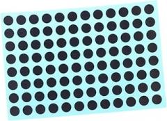 Conductive Button Pad Accessories Circular Conductive Button Pad Keypads Kit for Electronic Keyboard Game Console Handle, Diameter 6 mm