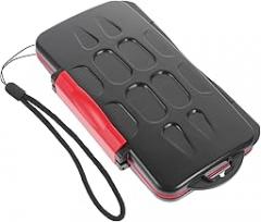 Happyyami Memory Card Storage Case Portable Plastic Memory Card Holder Waterproof Shockproof Organizer Travel Electronics Accessories