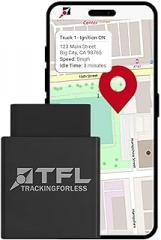 TFL OBD2 4G LTE GPS Tracker for Vehicle | 1-Month Free Service | Real-Time Tracking Every 10s | As Low as $3.99 per Month | Geofencing | Driving Behavior & Vehicle Usage