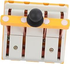 Tofficu Double Throw Knife for Household Supplies Safety Disconnect Insulation Design Ergonomic Handle Bidirectional Circuit