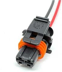 1 Set 2 3 4 5 6 Pin Auto Waterproof Electronic Connector Wire Harness Sensor Female Plug 1928404627 1928403698(2Pin B,1 Set)
