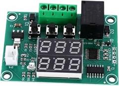 2pcs Digital Temperature Controller Module Dc 12v Electronic Temperature Control Board with Two-Screen Display for Industrial and Scientific Monitoring