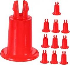 TEHAUX 12pcs Scale Pan Foot Stand Vibrant Foot Design for Electronic Scales Stable Support for Kitchen Warehouse