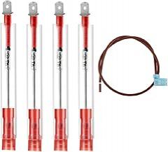 4 Pcs RV Water Heater Thermal Cutoff Kit Replacement Part, Toilet Part and Fittings Compatible with RV OEM Atwood 93866, Work for Electronic Water Heater