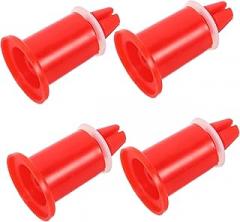 TEHAUX 4Pcs Weight Pan Leveler Feet for Electronic Scales Replacement Tray Feet Easy Install Plastic Support for Accurate Measurements and Stability