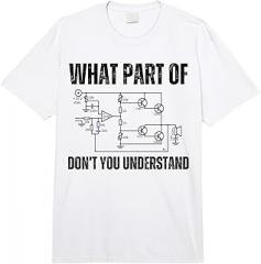 Noether Sym What Part of Electronics Don't You Understand, Engineering Comfort Colors Adult Heavyweight T-Shirt