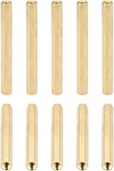 M4x60mm(DXL) - Hex Standoff Spacer Nuts -10Pack- Good for Electronic Machine - Female Brass Coupling Screws