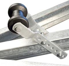 C.E. Smith 5 Adjustable Keel Roller Assembly f/3 Tongue - Black Marine , Boating Equipment