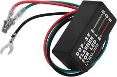 Cabilock Motorcycle Led Relay Electronic Turn Signal Controller for Motorbike Indicators Easy Installation Construction Compatible Motorcycle Brands