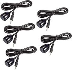 uxcell 5pcs 2.5mm IR Remote Control Receiver Extension 1.5m 8-12m Receiving Distance
