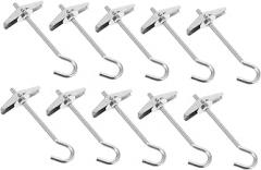 STOBAZA 10pcs Heavy Duty Zinc Alloy Orchid Clips for Secure Connection Furniture Machinery Electronics Weather-resistant Design Reduces Maintenance Frequency
