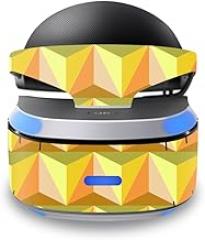 MightySkins Skin Compatible with Sony Playstation VR wrap Cover Sticker Skins Angle Orange