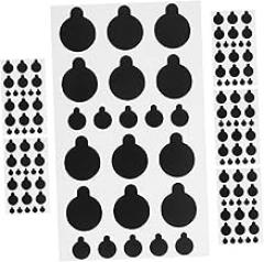 6sheets Led Light Blocking Stickers Self-adhesive Shading Decals for Routers Electronics Material for - Dimming Easy to Apply and Remove