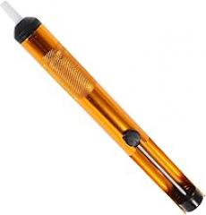 Desoldering Pump Lightweight Aluminum Solder Tool for Portable Electronics Repair Dual Functionality for Soldering and Desoldering Tasks for Tight Workspaces Go Use