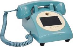 Video Audio Guest Book Wedding Phone, 1080p Hd Retro Video Phone Guestbook, Wedding Phone Customized Video Messages, Record Preserve Special Occasions, for Weddings, Engagements