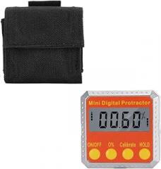 Digital Inclinometer Protractor Electronic Box, 360 Degree Angle Finder with e Rela urement, minum y for BLV, Woodw,