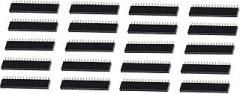 2.54mm 2x20Pin Female Socket Pin Row, Pitch 0.1