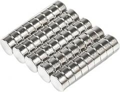 30Pcs 6x3mm Magnetic Round Disc Block Rare Earth Neodymium for Acoustic Field Electronics