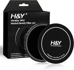 H&Y Variable ND Filter ND4–ND32 (2–5 Stops), 67mm Screw-in VND, Neutral Density Filter with MRC Multi-Coated Optical Glass, Magnetic Cap & Stackable Design