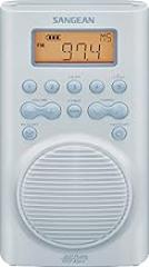 SANGEAN SG-100 AM/FM/Weather Alert Waterproof Shower Radio