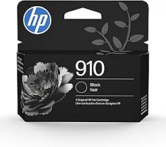 HP 910 Black Ink Cartridge | Works with OfficeJet 8010, 8020 Series, OfficeJet Pro 8020, 8030 Series | Eligible for Instant Ink | 3YL61AN