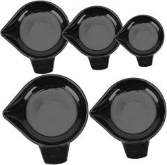 5pcs Electronic Scale Plastic Weighing Trays for Food and Jewelry Measurement Multi-Purpose Scale Accessory for Home and Laboratory Use