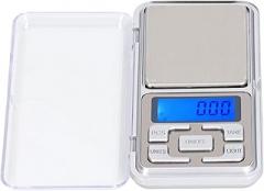 LCD Electronic Scale, 500g0.01g Backlit Display Mini Food Scale High Stainless Steel with Multiple Units for Laboratory Kitchen