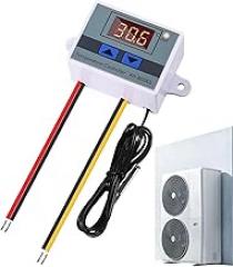 Electronic Temperature Controller - Digital Temperature Controller, Programmable Thermostat with Waterproof Sensor | LED Temperature Control Module, 1500W, Temperature Range -50°C to 110°C