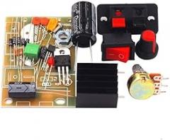 Electronic kit Circuit Board DIY Kit LM317 DC 5V-35V AC/DC Adjustable Regulated Voltage Step-Down Power Supply Suite Module