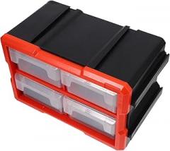 Crafting Organizer Cabinet Electronic Parts Storage Organizer Sturdy Capacity Easy to Use