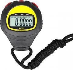 Large Display Electronic Stopwatch Running Timer Sports Referee Coach Timer Water Resistant Running Stopwatch