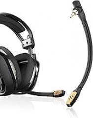 A40 Microphone Replacement for Logitech ASTRO A40/A40 TR Gaming Headset Microphone for PS5,PS4,Xbox One,Xbox Series X/S,PC,Mac,Phone,Detachable 3.5mm Noise Cancelling Headset Microphone Accessory