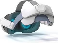 for Meta Quest 3 Head Strap - Comfort Vr Accessories with Adjustable Elite Headstrap Design for Meta/Oculus Quest 3 Support Face Protective Pad Cover Replacement Headset Accessory (T3 Mini)