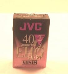 JVC TC 40EHGB - Extra High Grade HiFi - VHS-C tape x 40min