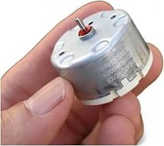 DC Electronic Starter Round Spindle RC500-KW 32mm 6/9/12V 6800RPM for Sweeper Robot, Sprayer, DIY Models,