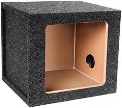Bbox Single Vented 12 Inch Subwoofer Enclosure Engineered for Kicker Solo-Baric Model L5 & L7 Subwoofers - Car Subwoofer Boxes & Enclosures & Subwoofer Box Improves Audio Quality, Sound & Bass