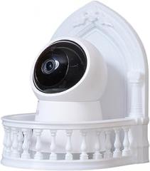 Camera Holder Wall Mount Holder for Tapo Pan/Tilt (C200 & C210) Smart Security Camera, Wall Decoration Custom Designed Bracket, Reduce Blind Spots & Clutter Adhesive Install