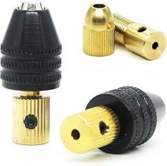 Drill Head Collet 0.3-3.4mm Small Electronic Drill Bit Collet Chuck Tool Set Fixture Clamp Multifunction Drill Chuck for Rotary Tools(100pc0.5-3.2mm)