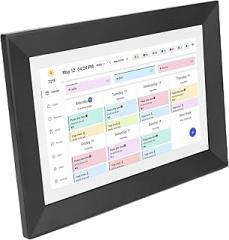 Fabater Digital Calendar, Smart WiFi Electronic Calendar Chore Chart, 10.1Inch HD Interactive Display for Family Schedules, Smart Family Planner Digital Picture Frame (US Plug)