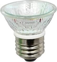 Anyray A1874Y (1)-Bulb HR16 120V 20W E27 / E26 MR16 20 Watt HR-16 Bulb Lamp BAB with Lens
