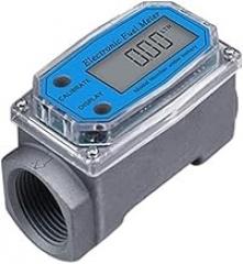 Digital Flow Meter, Flowmeter Gauge PCB Electronic Flow Indicator Sensor, Counter Petrol Fuel Kerosene Methanol Water(1 inch)