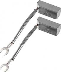 2pcs 12mm x 12mm x 32mm Carbon Brush - For J204 Generator Electric Motor Alternator - With Copper Wire Electrical Spare Part Accessories Graphite Brushes Set Replacement Electronic Power Tool